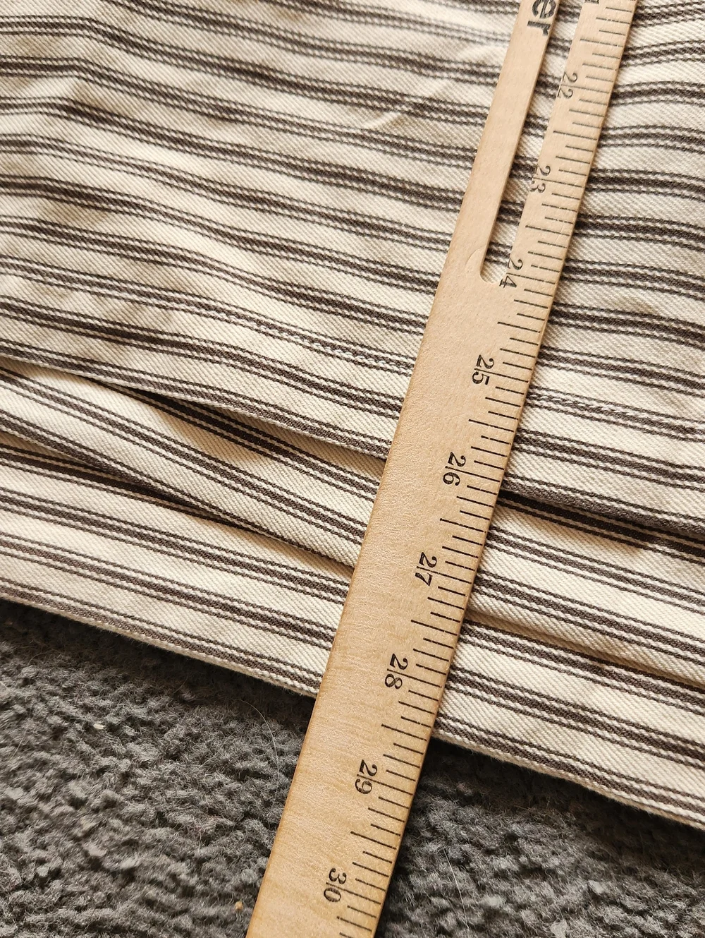 POTTERY BARN Pillow Case Sham Black White Striped Home Bedding Cotton